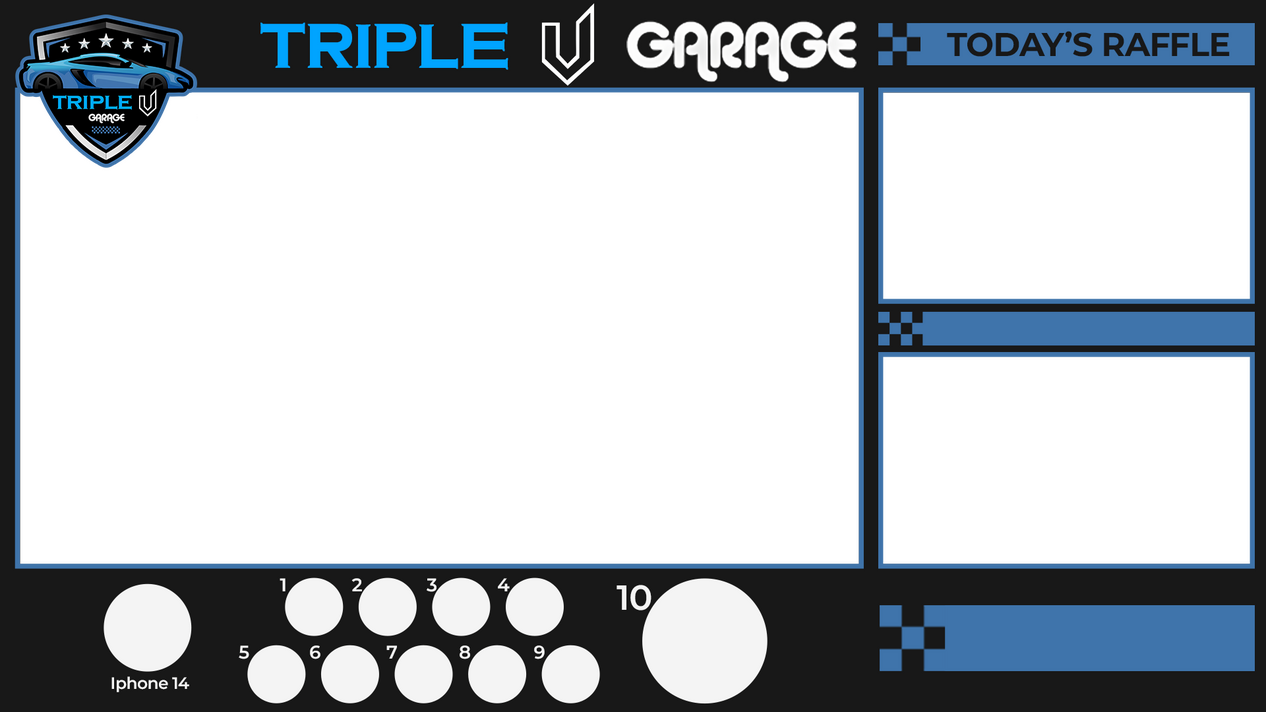 Triple V Garage Stream Layout