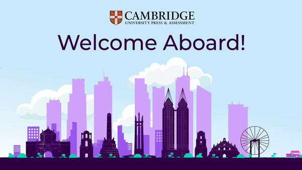 Welcome Aboard Cambridge